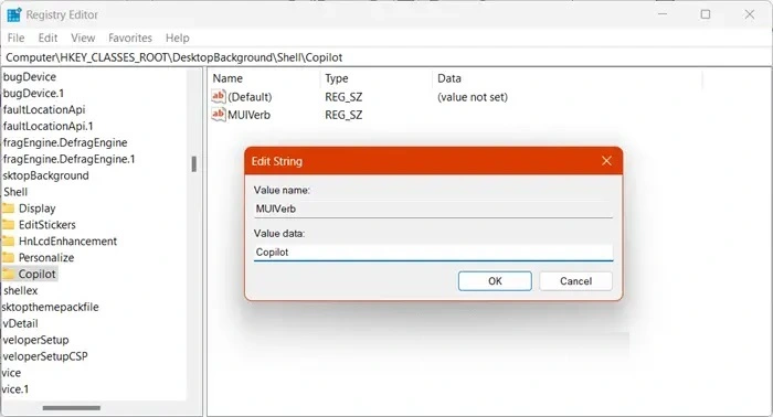 Agregar Copilot al menú contextual en Windows 11