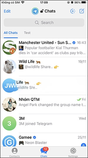 Encontrar canales similares en Telegram