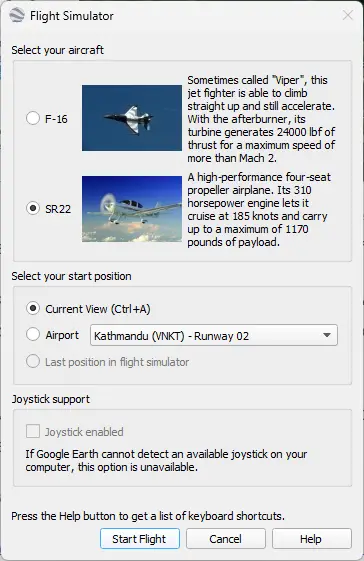 Cómo usar el simulador de vuelo gratis de Google en Windows 11