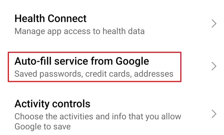 Servicio de autocompletar de Google.