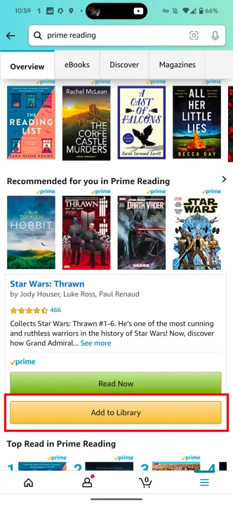 Obtener libros gratis para Kindle con Amazon Prime