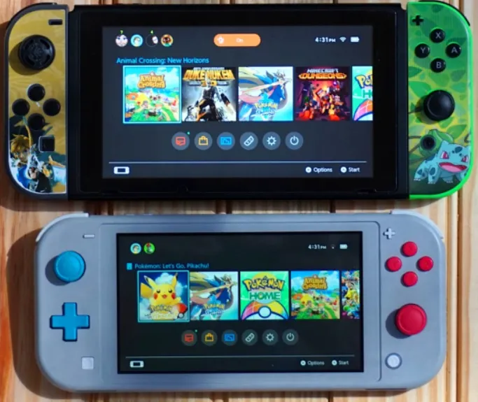 Compartir juegos con tus amigos o familiares en Nintendo Switch