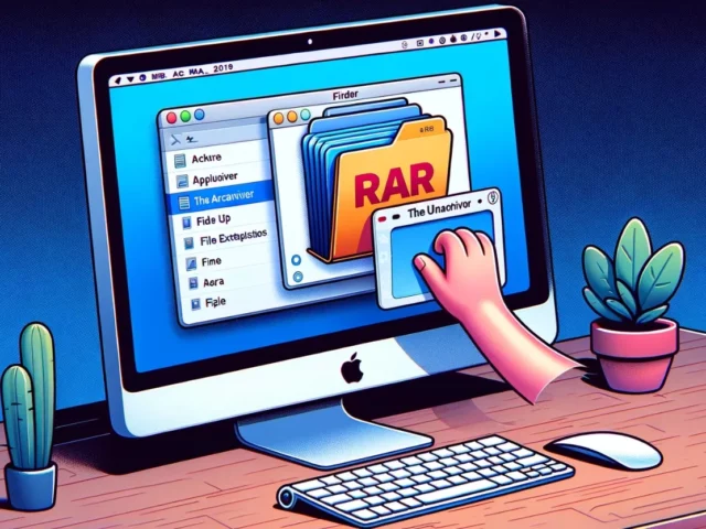 Cómo abrir archivos RAR en macOS con la app gratuita The Unarchiver
