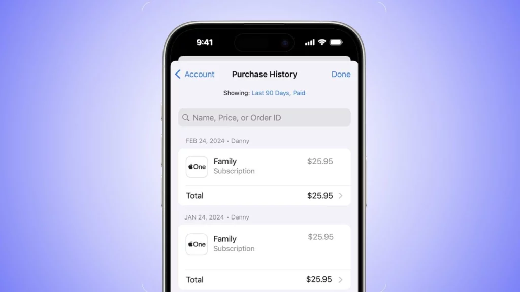 Cómo buscar tu historial de compras en la App Store