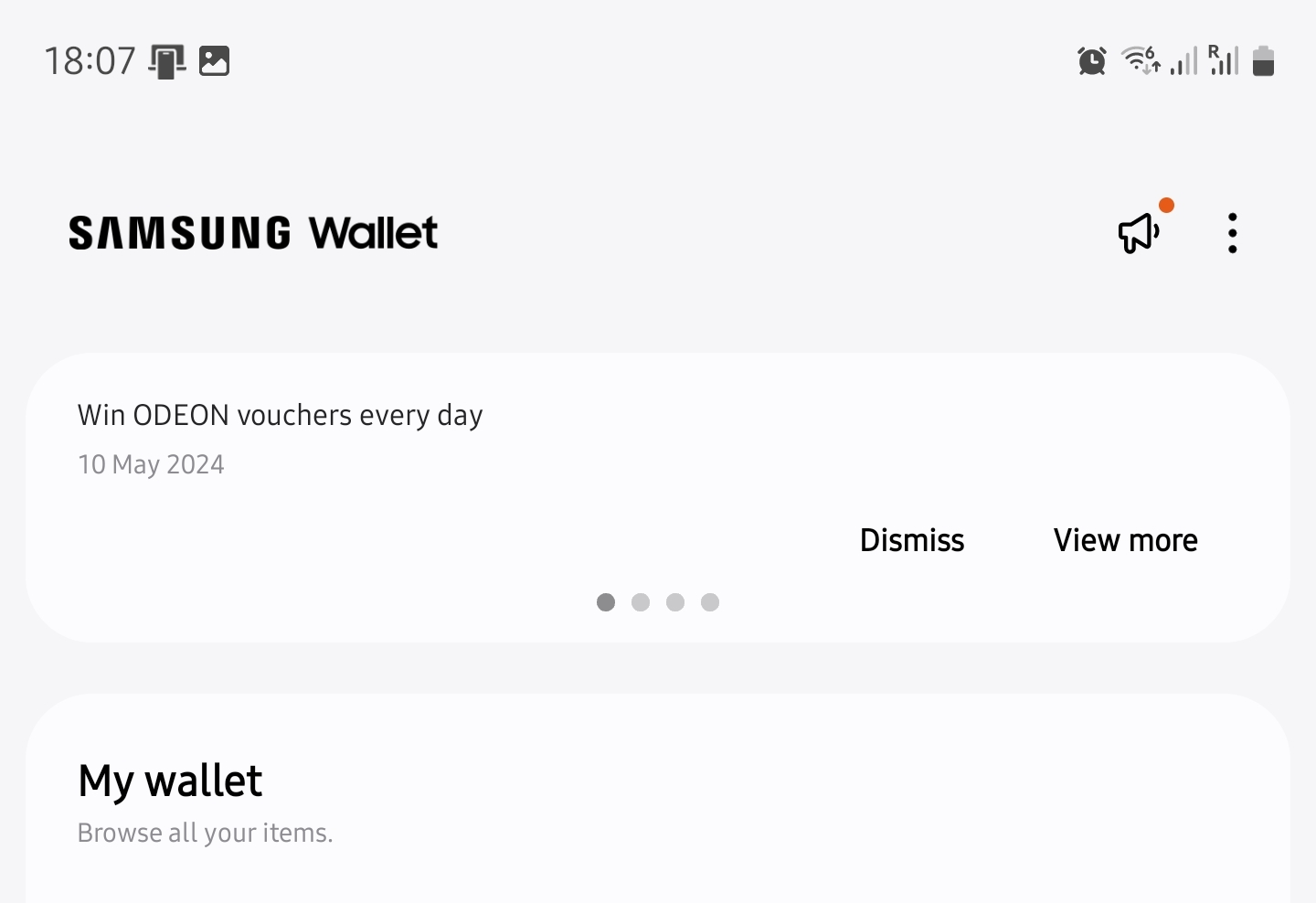 Deshabilitar Samsung Wallet para volver a Google Wallet