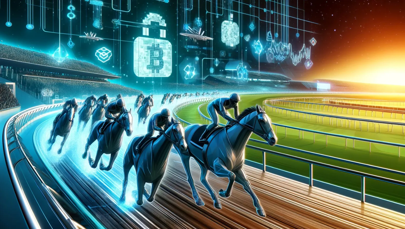 juegos carreras de caballos con blockchain