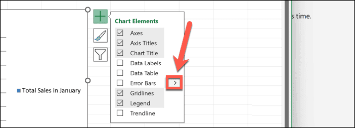 Agregar barras de error en Excel