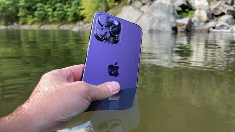 iPhone resistencia al agua