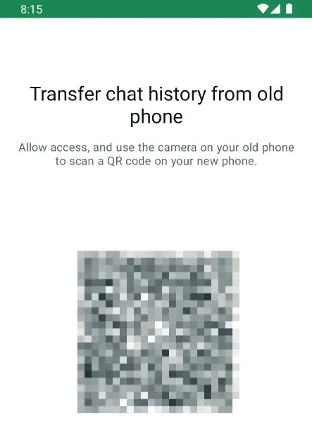 Transferir copia conversiones chat whatsapp por códigos QR