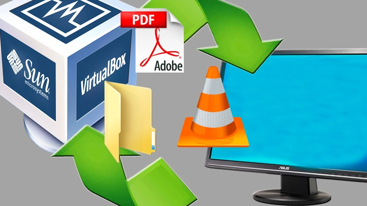 Cómo transferir archivos entre una máquina virtual y una PC en VMware y VirtualBox