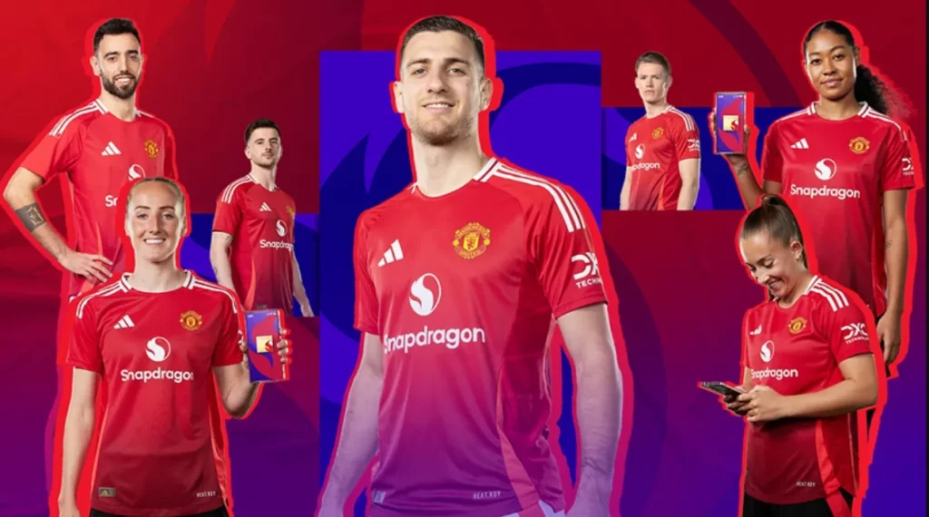 Qualcomm nuevo patrocinador del Manchester United para promover la marca Snapdragon