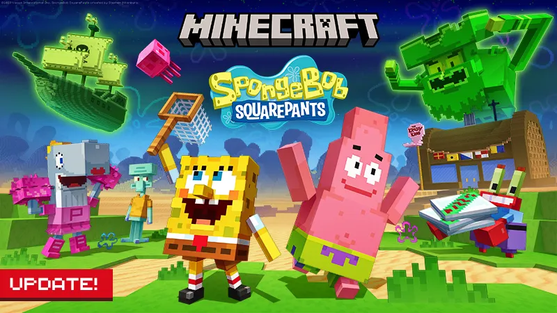 minecraft bob esponja